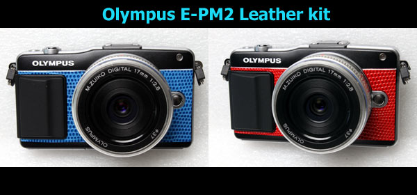 Olympus E-PM2 Custom Leather Kit