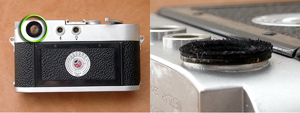 Leica M2/M3 Eye Piece Patch