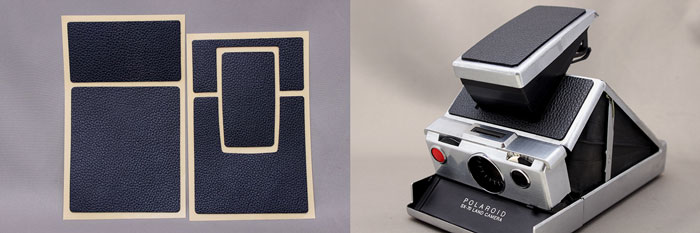 SX-70 Black Crinkled Emboss