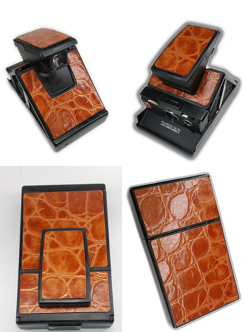 Brown Croc Emboss